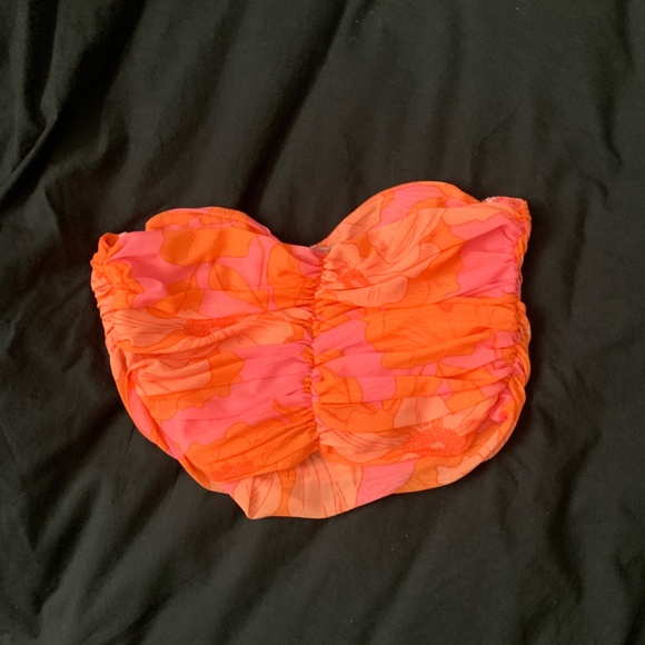 Strapless crop top - Picture 2 of 2